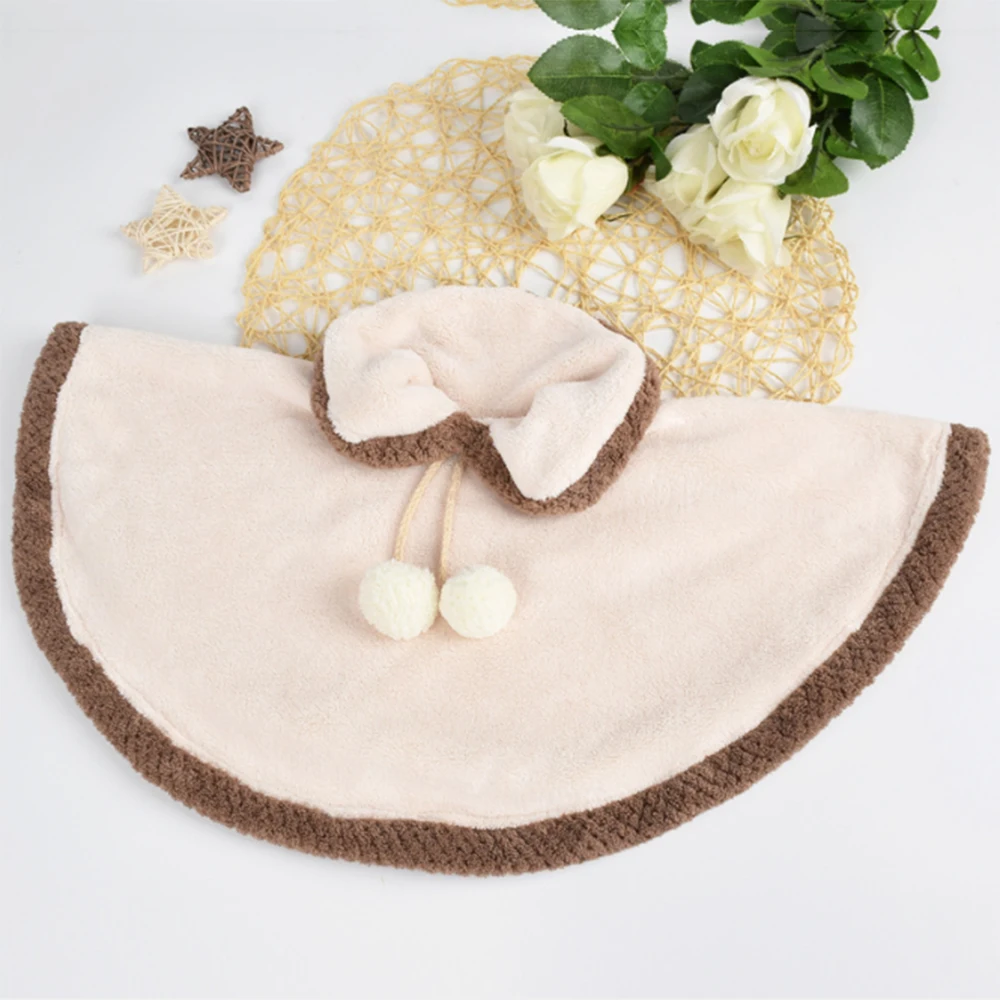 Hand Towel Superfine Fibre Water Absorbent Towel Kitchen Bathroom Towel Cartoon Children Coral Velvet Shawl Towel Wipe Towel