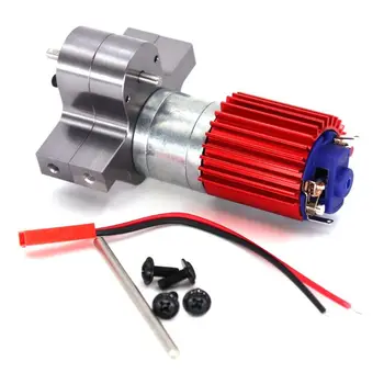 

Metal Transfer Gear Box w/ 370 Brush Motor for WPL 4WD 6WD RC Car Truck Upgrade