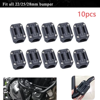 

Engine Bumper Protection Guard Crash Bar Protector BlocksFor Kawasaki Z650 Z800 Z900 Z1000 ER6N VERSYS 650 1000 VN 1600 KLR650