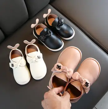 

Kids Princess leather shoes Children Girls Wedding Shoes Fashion Bow Dress Sneakers Party Shoes For Girls