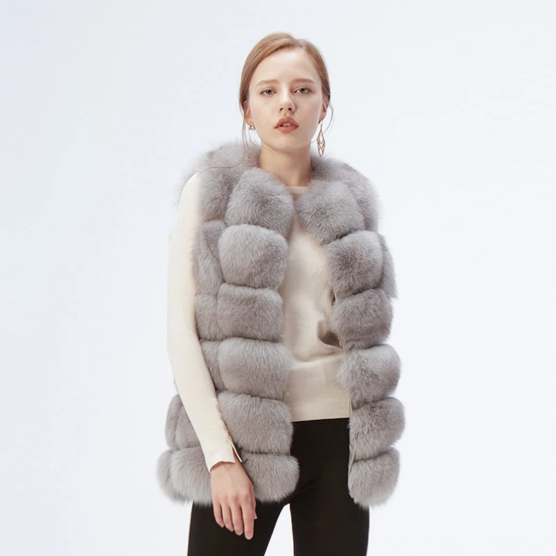 100% Real Lamb Fur Soft Warm Fur Vest Jacket Gilet Waistcoat Women Vintage 100% Real Lamb Fur Soft Warm Fur Vest Jacket Gilet Waistcoat Women Vintage