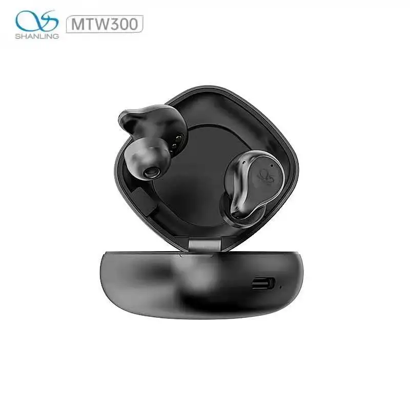 Shanling MTW300 TWS True Wireless Stereo Earphone Sports Earbuds Bluetooth 5.2 Volume Controls aptX/AAC/SBC IPX7 35Hours Play