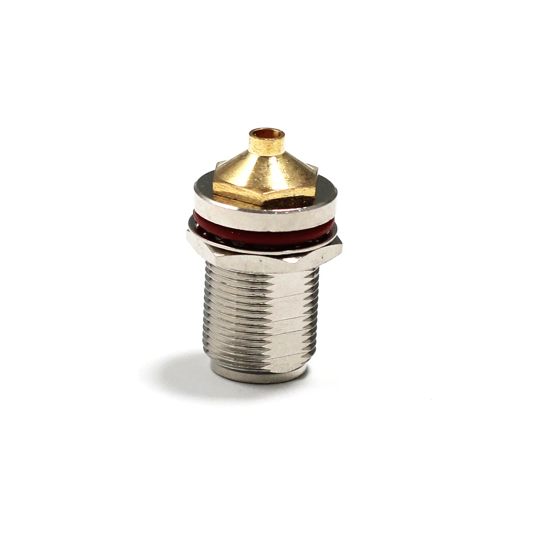 

1pc N female jack bulkhead RF Coax Connector solder for RG402.141" cable Straight Nickelplated NEW wholesale