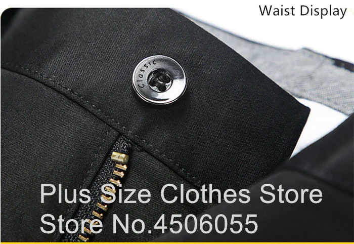 Men Pants Thin Ice Silk Wash-and-wear Elastic Formal Fit Male Drape Plus Size Straight Black Suits Dress Business Office Trouser black blazer for men