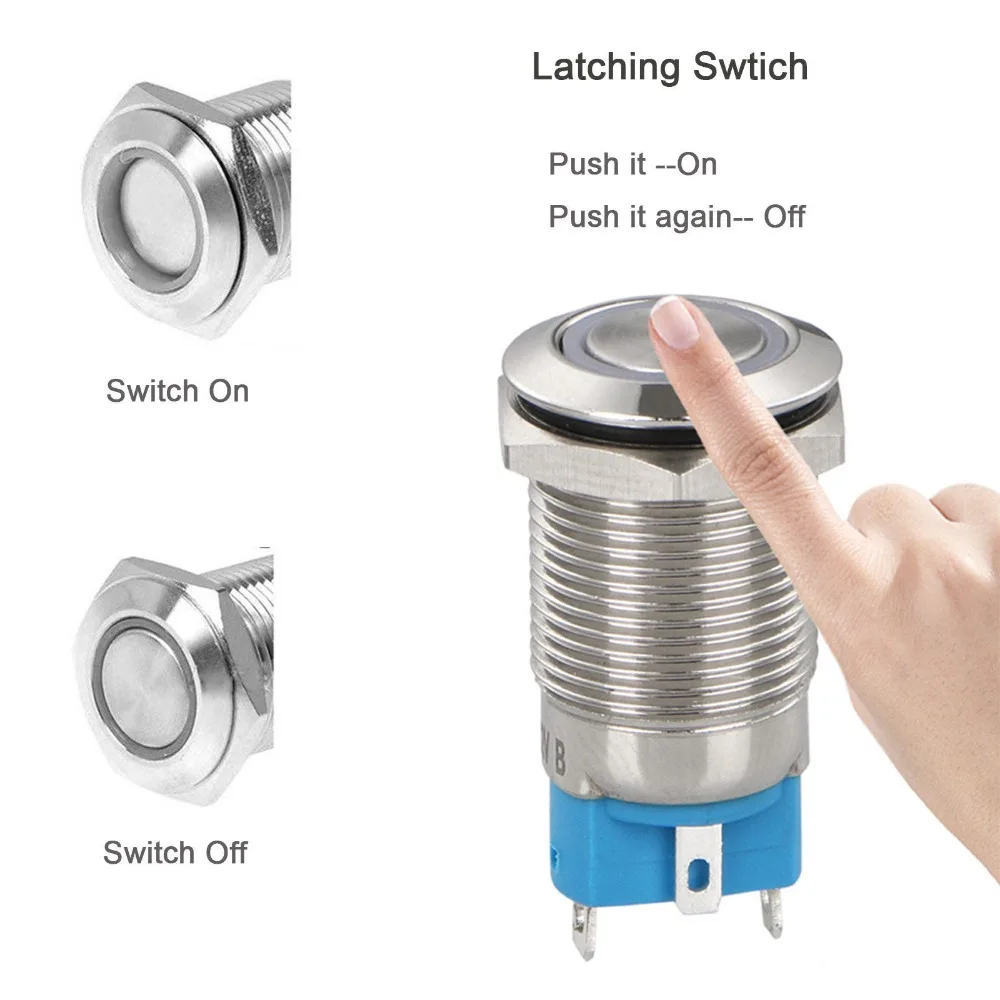 12mm-12V-Car-Aluminum-Metal-LED-Power-Push-_57