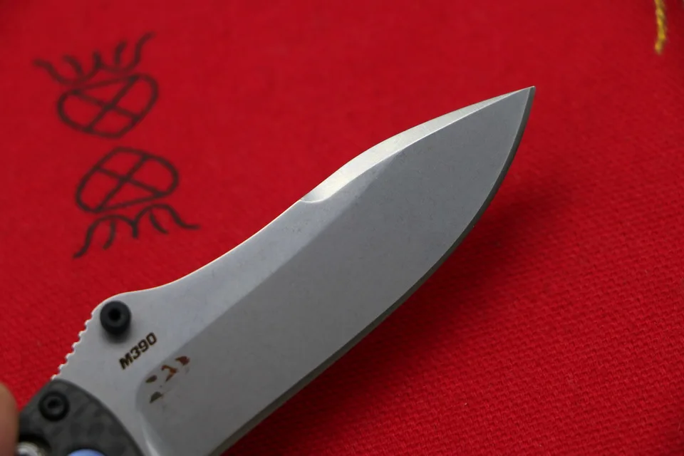 LOVOCOO 484S-1 складной нож M390 лезвие CF+ стальная ручка тактический походный охотничий Карманный Фруктовый нож для выживания EDC инструменты