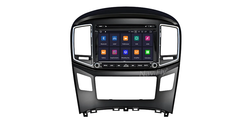 Sale NaviFly 8Core Android9.0 Car Multimedia player radio for Hyundai H1 2016 with BT wifi ipod gps navigator DVD DVR view camera 20