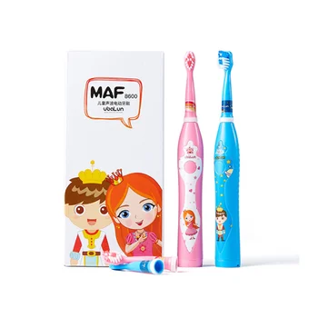 

Electric toothbrush USB rechargeable children electric toothbrush cartoon waterproof soft fur ultrasonic electric toothbrush