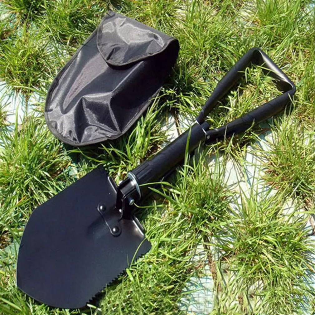 Klappschaufel Iwwerliewe Spade Trowel Schaufel Portable Gaart Camping Outdoor Hand Tool_voghion.com