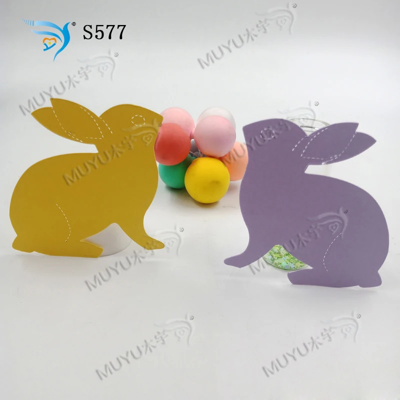 Кролик новая деревянная форма вырубки для скрапбукинга Thickness-15.8mm S577
