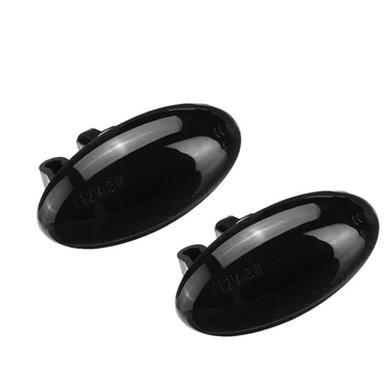 

2Pcs Car LED Side Marker Light Turn Signal Light Side Blinker Lamp for Peugeot 307 206 207 407 107 for Citroen C1 C2 C3