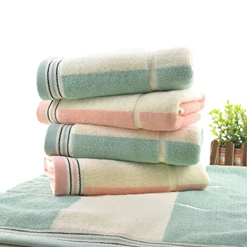 

Good Quality Cotton Color Lattice Washcloth Beach Sunshine Winter Swimming Warm Bath Towel Gym Yoga Large Towel Toallas De Ducha
