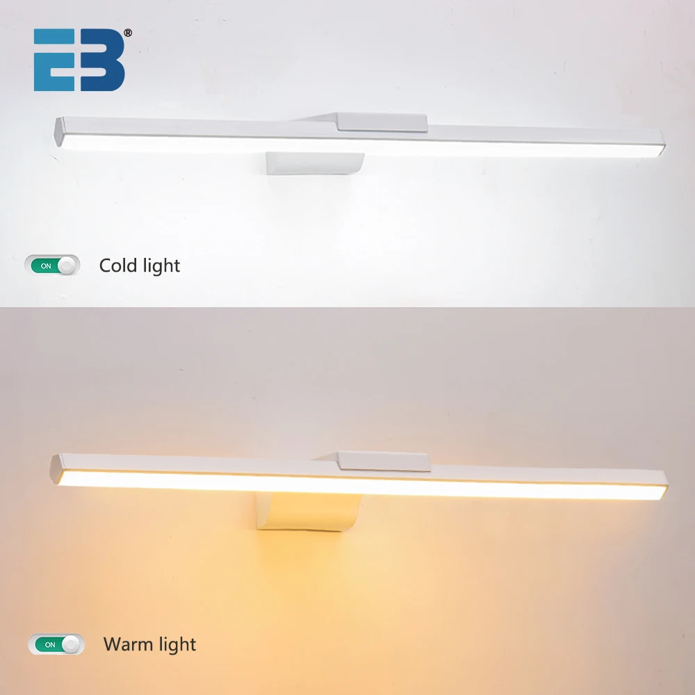 LED Wall Lamp Morden Interior Wall Light Fixtures 16W 20W AC85-265V Wall Mounted Bathroom Mirror Sconce Lamp Indoor Lighting 4
