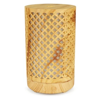 

Top Sale Essential Oil Diffuser 100Ml Air Humidifier Aroma Lamp Aromatherapy Electric Ultrasonic Aroma Diffuser Mist Maker Light