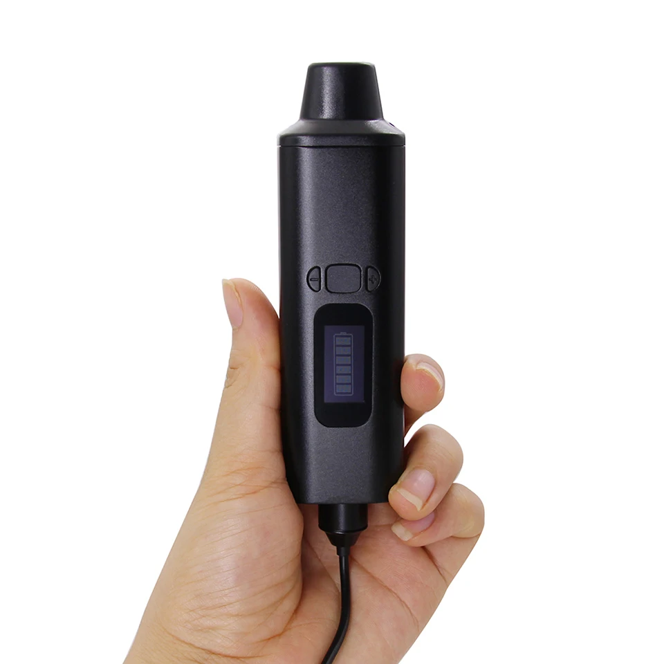 ALD AMAZE dry herb vaporizer kit smoke herbal electronic cigarette vaporizer portable vape pen with 0.96 inch big Oled display (3)