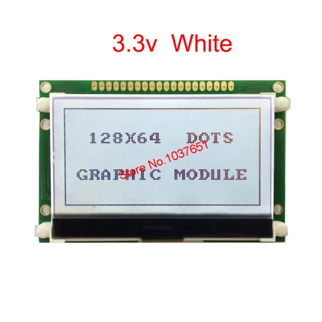 12864b parallel serial graphic lcd module factory