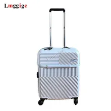 Откидная крышка багаж на колёсиках с USB каюта Спиннер тележка костюм чехол с сумкой для ноутбука колеса Жесткая Сторона дорожная коробка пароль чехол