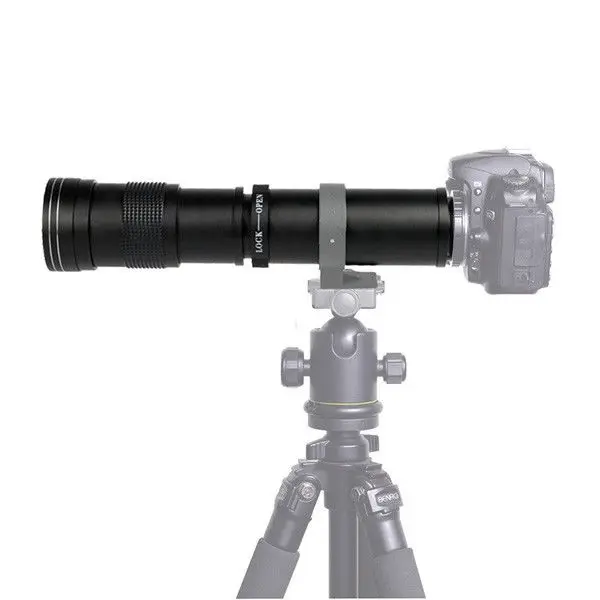 420-800 мм F/8,3-16 телефото зум-объектив для Canon Pentax sony Dslr камер