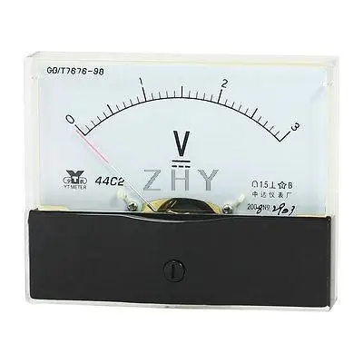 

Measurement Tool Analog Panel Voltmeter DC 0 - 3V Measuring Range
