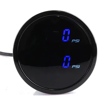

2 inch 52mm Car Dual Digital Display Air Turbo Boost Gauges RED PSI Car Pressure Gauge Pneumatic Shock Absorber Pressure Gauge