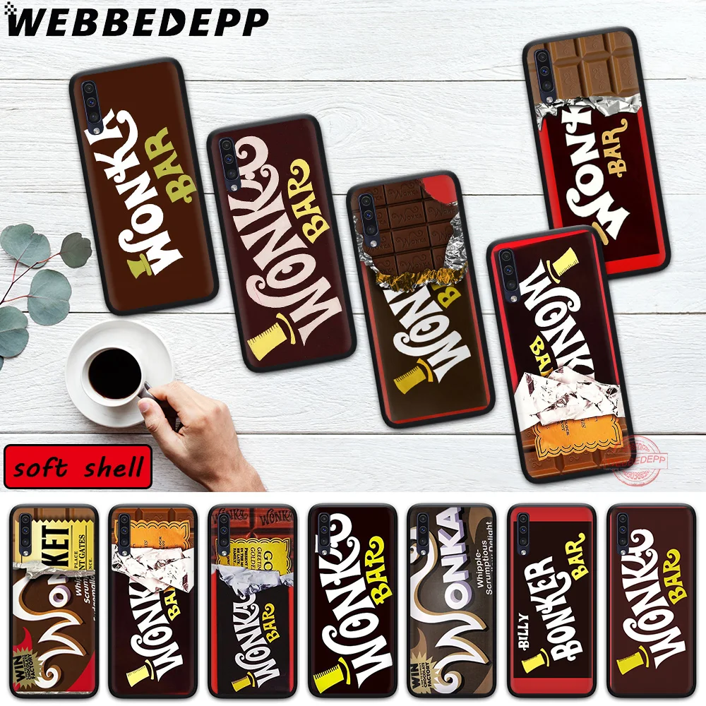 WEBBWDEPP Willy Wonka Мягкий противоударный чехол для телефона Samsung A10 A20 A30S A40 A50S A60 A70 A11 A51 A71