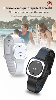

Ultrasound Mosquito Repellent Bracelet Anti Insect Wrist Band Bug Repeller Children Insect Killer