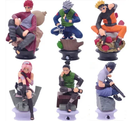 

Anime Toy 6-Chessman Naruto Chess Set Naruto OPP Bag