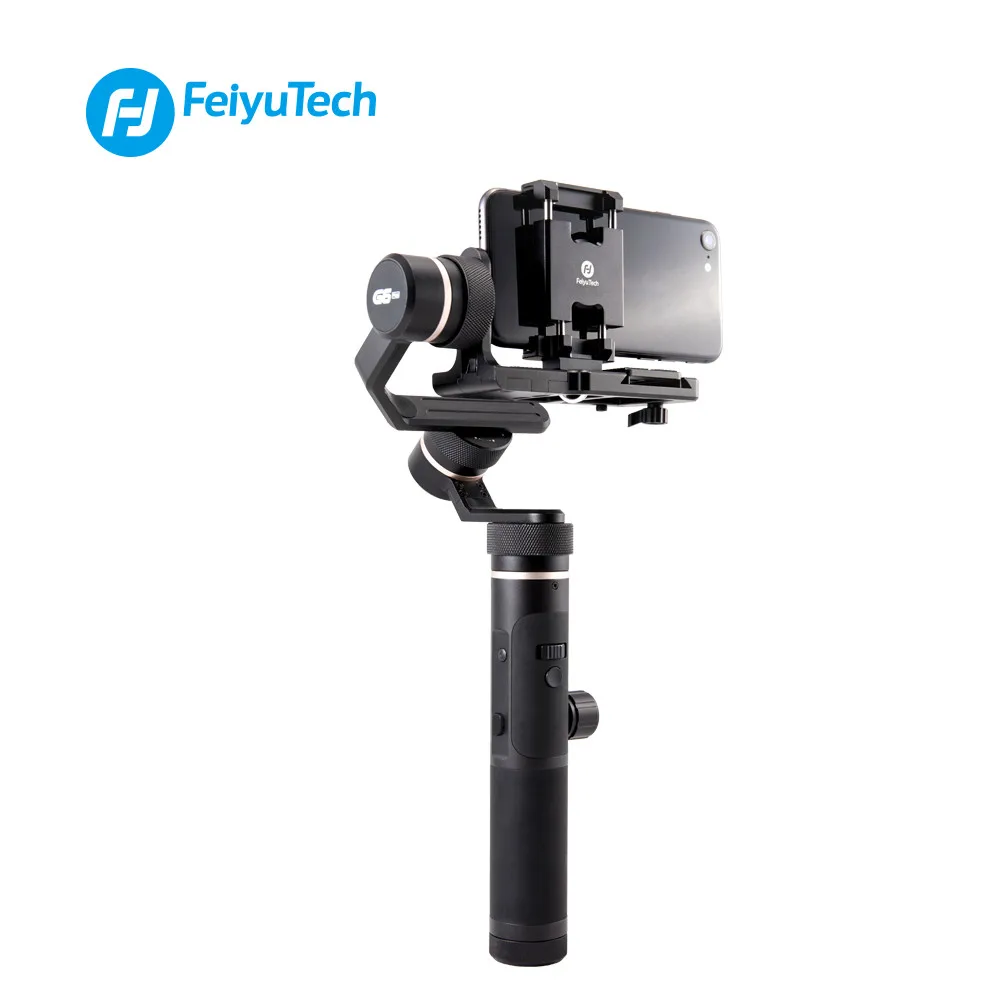 

HOT Feiyu Mobile Phone Holder Mount Bracket Clip Adapter for Feiyu G6 PLUS Action Camera Gimbal Clamp Holder for iPhone X