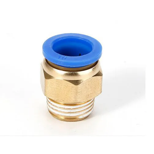 10 Male Straight Connector Tube OD 10mm PU Air Push In Fitting PC10-03 Pneumatic Accessories Temperature 0 To 60°C | Инструменты
