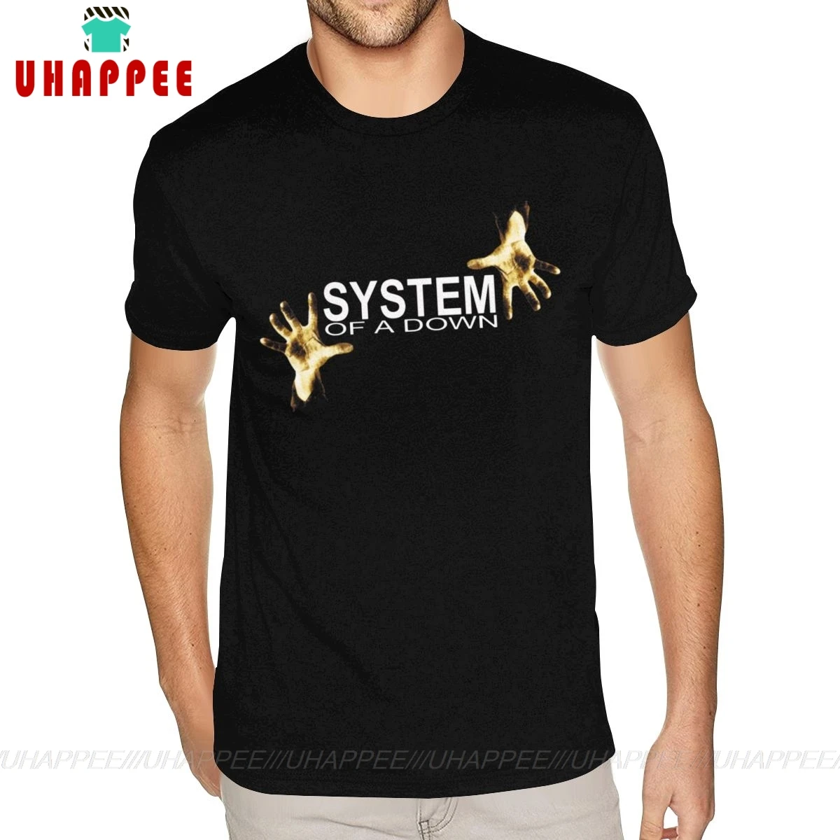 Футболки с принтом System Of A Down 4XL футболки в стиле бойфренда | Мужская одежда