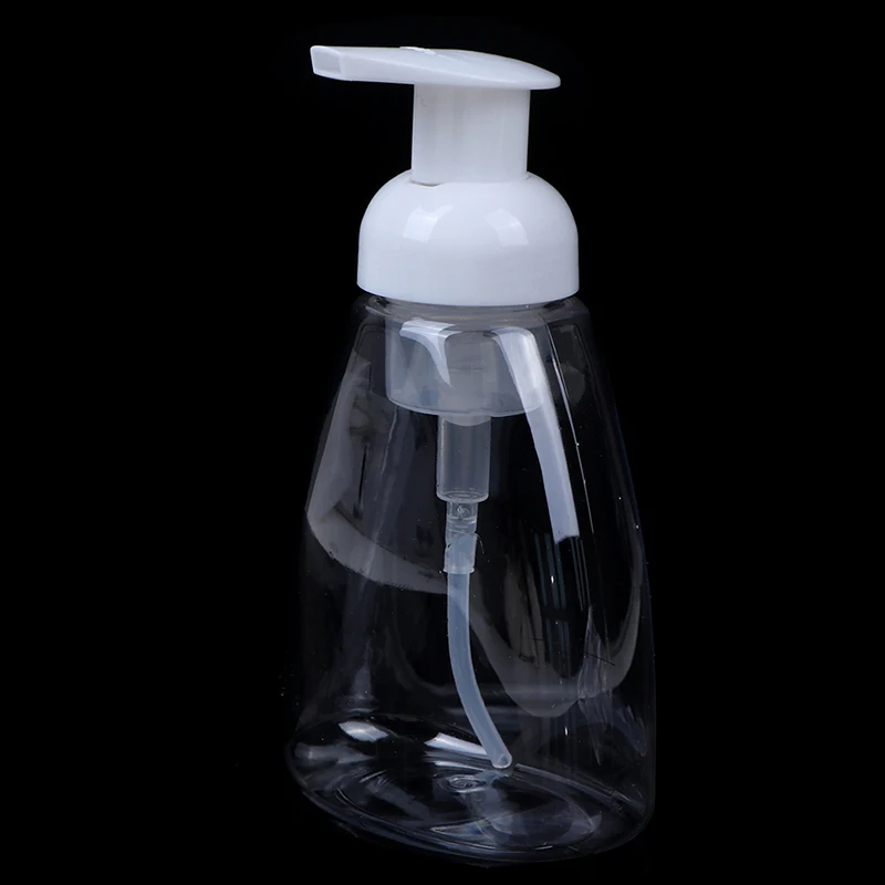 Hand Pump 300ml Plastic Bathroom Hotel Liquid Soap Foam Dispenser Clear Make Up Shampoo Lotion Containers Cleanser Bottles | Обустройство