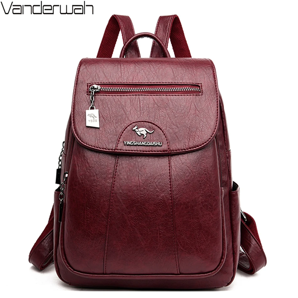 Дизайнерский роскошный рюкзак из высококачественной натуральной кожи школьные