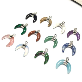 

Natural Stone Pendants & Necklace Fashion Natural Pendants Charms for Jewelry Making Necklace Women Men Fine Jewelry 16x16mm