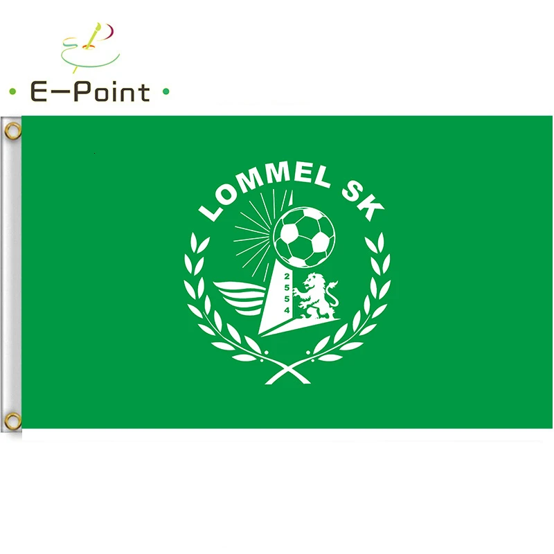 Бельгия Lommel SK флаг 2фт* 3фт(60*90 см) 3фт* 5фт(90*150 см) размер рождественские украшения для домашнего флага баннер
