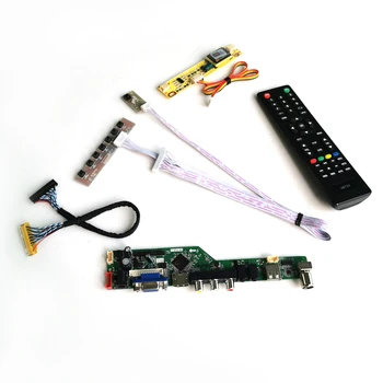 

For QD15XL11/QD15XL15 laptops panel 15" 1024*768 Audio HDMI VGA USB Remote 30Pins LVDS 2CCFL LCD display controller card DIY kit