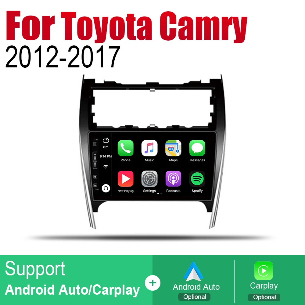 ZaiXi Android автомобильный Радио Стерео gps навигация для Toyota Camry 2012~ Bluetooth wifi 2din автомобильный Радио стерео Мультимедиа Плеер