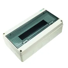 Uxcell 365x195x110 мм ABS Прозрачная крышка защита от распределения питания для выключателя в помещении на стене 18 способ