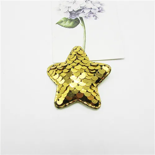 golden stars 10 шт., рыбья чешуя, блестки, эльф, аксессуары ручной работы, товары для рукоделия, шпилька, головной убор, посылка, кошелек, Декор, материалы для рукоделия - Цвет: golden stars