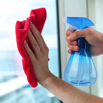 

Gardening Fertilizing Watering Flower Salon Plant 2x Mist Spraying Bottles Plastic Empty Sprayer for Household Cleaning