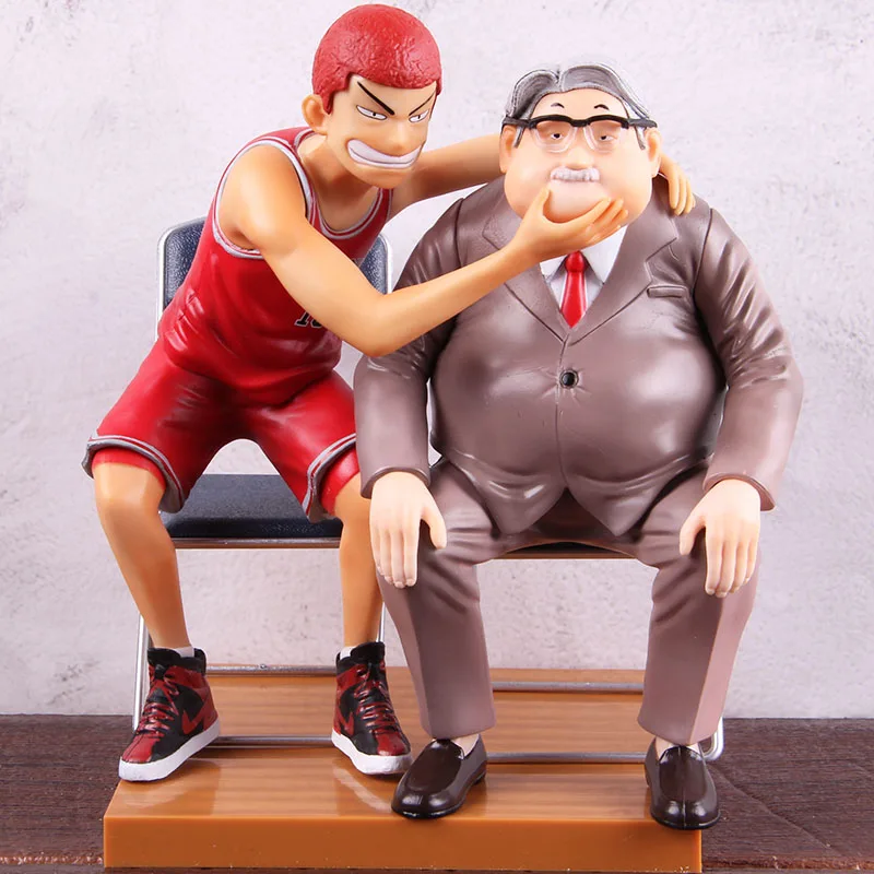 Аниме Slam Dunk Hanamichi Sakuragi Shohoku Anzai Sensei ПВХ Slamdunk фигурка Коллекционная модель игрушки