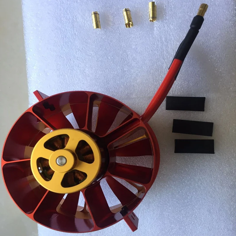 105 мм 4260 875KV 12S канальный вентилятор с бесщеточным двигателем для RC EDF Jet AirPlane