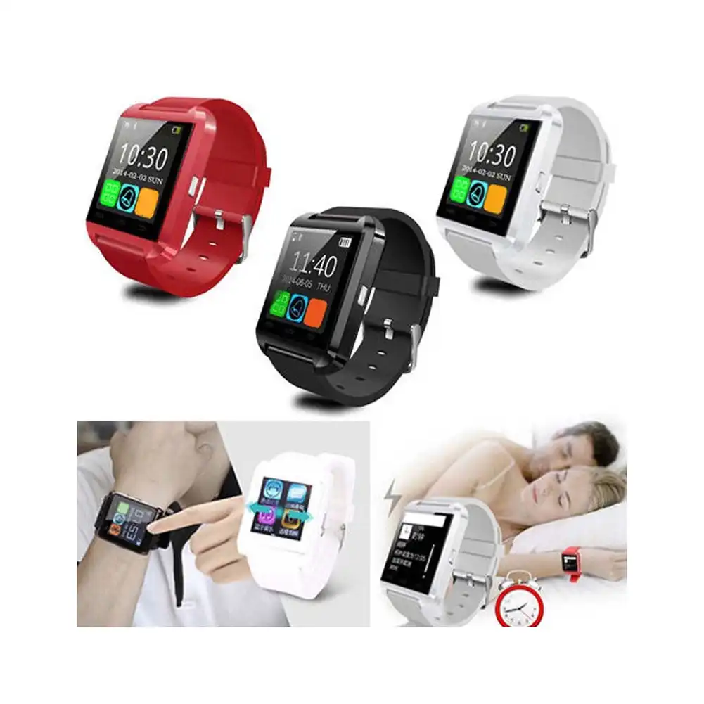 smart watch u8s bluetooth touch screen tft lcd wrist watch for iphone android ios samsung htc lg