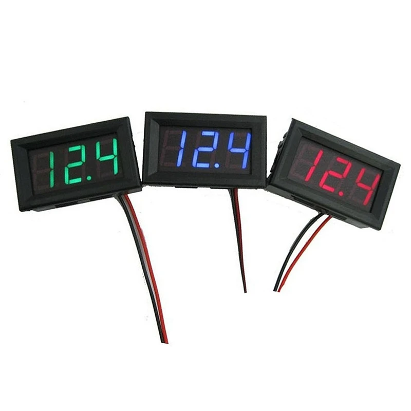 0,56 дюймов Мини Dc 0 V-30 V Вольтметр светодиодный Дисплей вольтметр цифровой Панель метр
