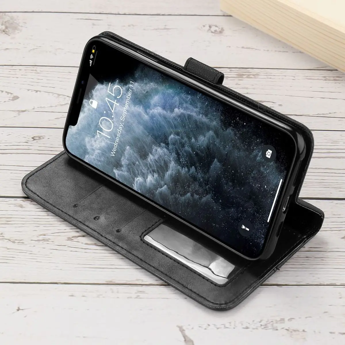 LCHULLE Чехол-бумажник премиум класса из искусственной кожи для IPhone 11 Pro MAX X XS XR 6 6S 7 8 Plus 5 5S SE с отделениями для карт откидная задняя крышка сумка-чехол