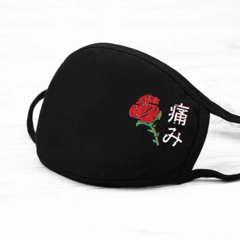

Maschera da uomo dragao Infinity Stone Print Mascherine Maschera nera solida calda antivento lavabile primavera autunno antivent