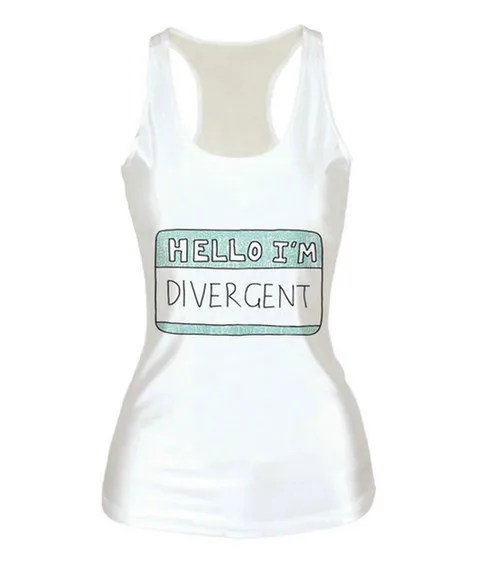 Women Tank Tops 3D Printed T shirts Summer Sleeveless Harajuku Style Punk Camisoles Elastic Creative Vest