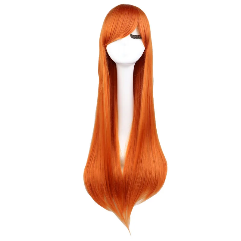 Long Staight Cosplay Wig Heat Resistant Synthetic Hair Hair Anime Party Wigs Women Cosplay Accessories +Free Wig Cap wonder woman costume