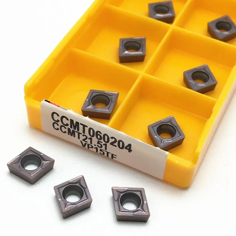 Токарный инструмент CCMT060204 VP15TF металлический токарный внешний CNC CCMT 060204 токарная