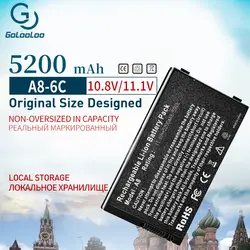 4400 мАч Батарея для Asus Pro61Z Pro80 Pro80E Pro80F Pro80Fm Pro80H Pro80HM A72DY A8 A8A A8J A8S A8T A8Z F8 F8V N81