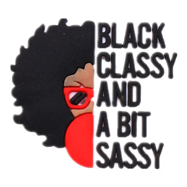 33 Kinds of Melanin Rights Protection Shoe Charms Accessories Black Life Prayer PVC Shoe Decoration for Croc jibz X-mas Gifts J